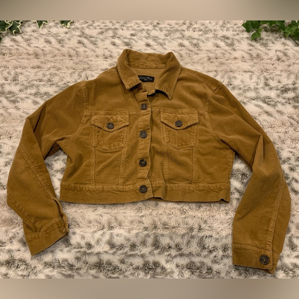 Love Tree Corduroy Jacket